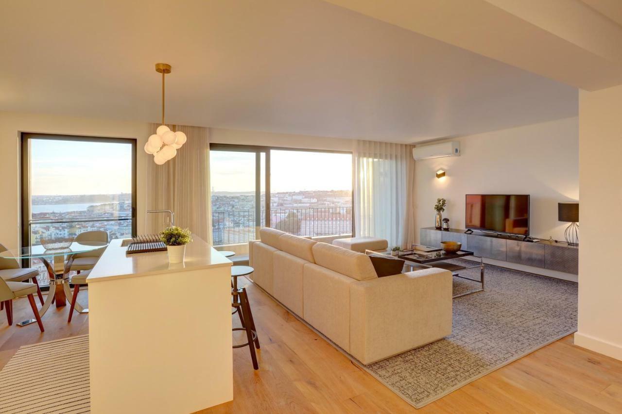 Luxury Graca Apartment The Most Amazing View Of Lissabon Exterior foto